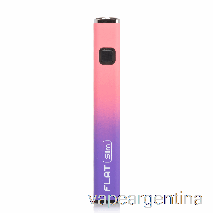 Yocan Flat Slim 350mah Batería Violeta Rosa Vape Descartable